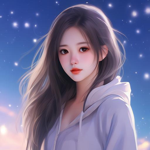 15美少女漂流记美女头像/ai绘画/优质女生头像